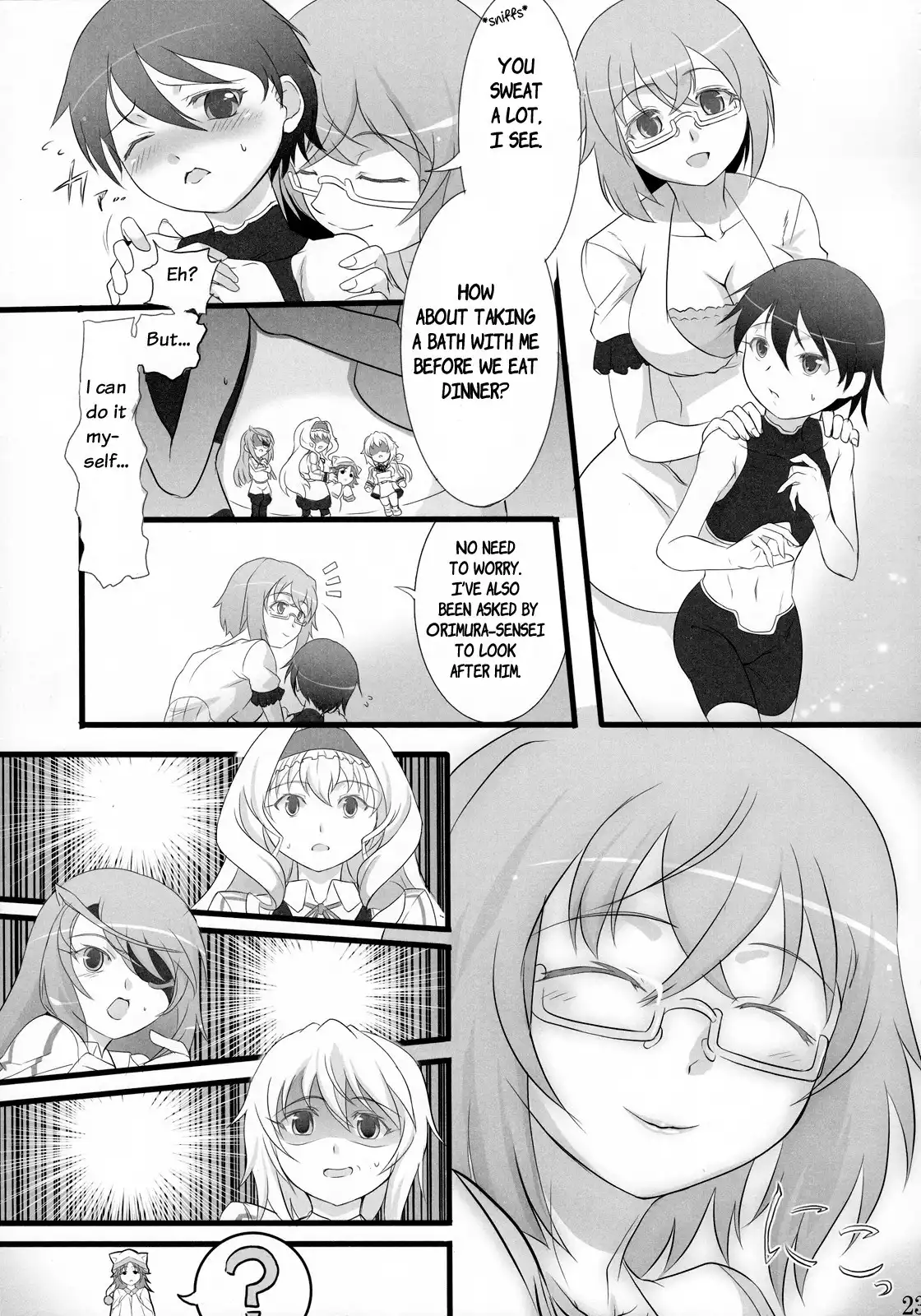 Infinite Stratos - The Little Brother of My Teacher Cant Be This Cute (Doujinshi) Chapter 0 22